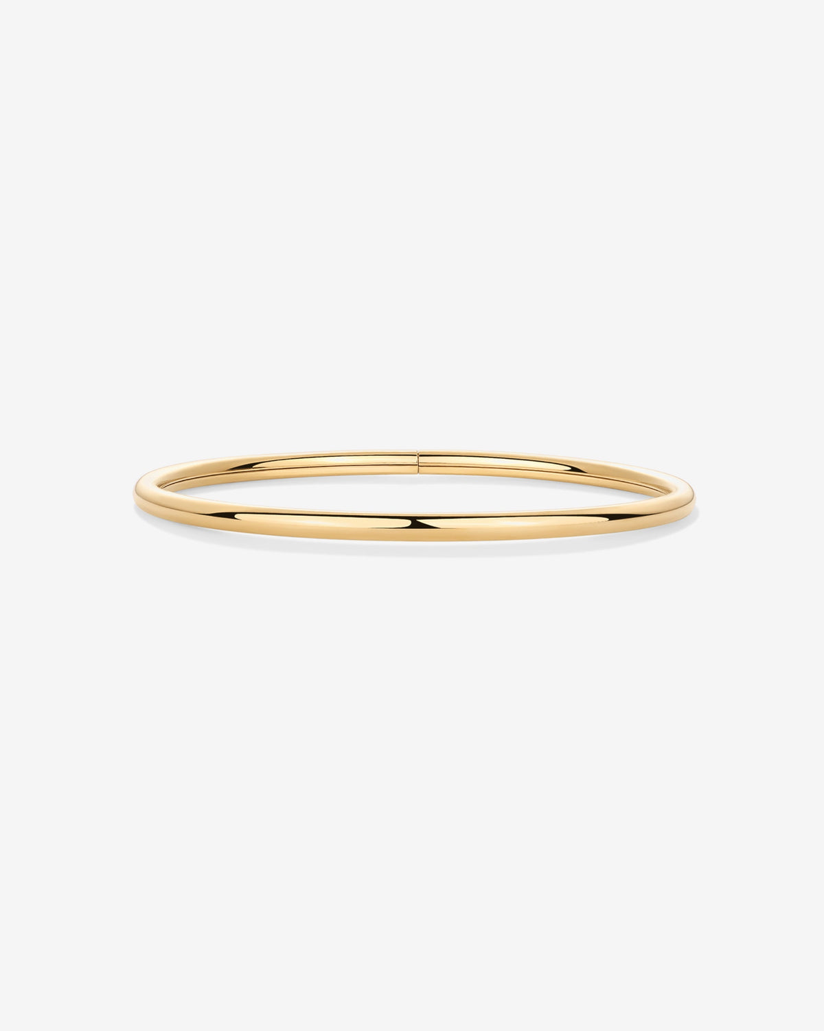 A slim gold-tone bangle bracelet on a white background (PAVOI reference image; supplier appearance awaits verification)