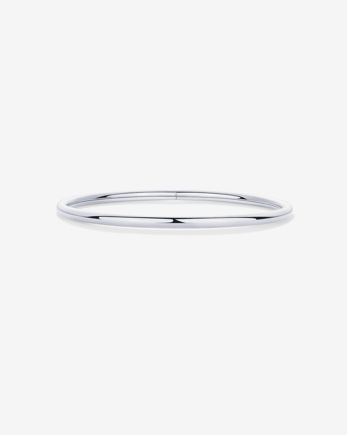 A slim silver-tone bangle bracelet on a white background (PAVOI reference image; supplier appearance awaits verification)